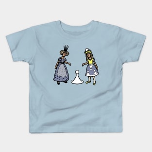 Let's Pretend We're Kings and Queens - Through the Looking-Glass Kids T-Shirt